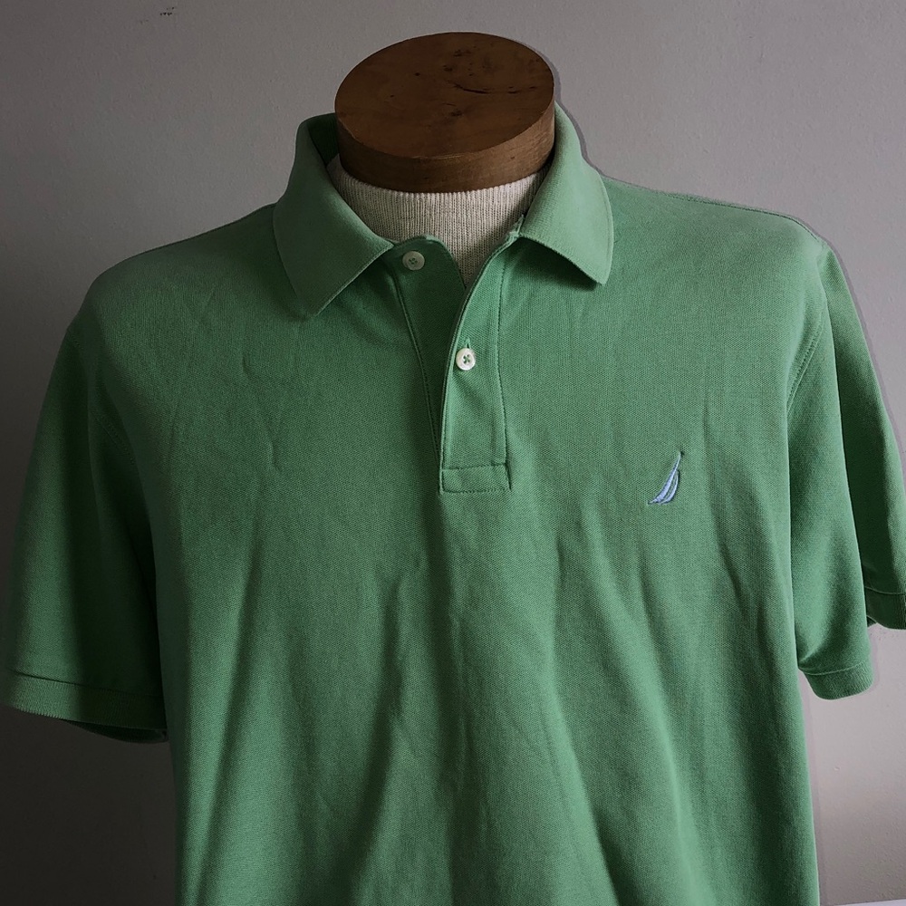 Nautica Mint Green Polo Shirt